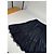 Vintage Courreges Viskose Rock Schwarz M - Ansicht 5