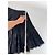 Vintage Courreges Viskose Rock Schwarz M - Ansicht 8