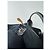 Vintage Hermès Canvas Tote Bag Schwarz Grau - Ansicht 5