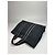 Vintage Hermès Canvas Tote Bag Schwarz Grau - Ansicht 9