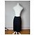 Gonna Midi Vintage Dior Nera M Nero - vista 3