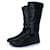 Chanel, Stivali in shearling nero  - vista 1