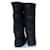 Chanel, Stivali in shearling nero  - vista 3