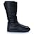 Chanel, Stivali in shearling nero  - vista 4