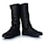 Chanel, Stivali in shearling nero  - vista 6