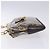 Pochette in PVC su seta stampata Louis Vuitton Charms Marrone - vista 4