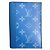 Louis Vuitton Taigarama Copripassaporto Blu Pelle