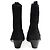 Alexandre Vauthier Botas de ante negro - vista 2