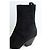 Alexandre Vauthier Botas de ante negro - vista 5