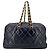 Timeless Chanel Borsa da viaggio weekender in pelle trapuntata nera vintage Nero
