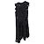 Max Mara Sportmax Spitzen-Midi-Kleid aus schwarzem Polyester - Ansicht 2