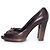 Zapatos de plataforma peep toe Barbara Bui Castaño - vista 2