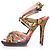 Jimmy Choo Multicolour python sandals. Multiple colors - view 3