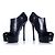 Botines Tribute de Yves Saint Laurent en azul - vista 6