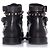Botas militares Saint Laurent Negro - vista 3