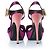 Sandali a piattaforma in raso Roger Vivier Rosa - vista 6