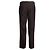 Prada Dark brown striped wool trousers. - view 2