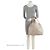 Louis Vuitton Damier Azur Graceful MM Hobo Blu - vista 5