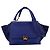 Céline Borsa in pelle Trapeze Celine Blu
