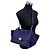 Céline Borsa in pelle Trapeze Celine Blu - vista 2