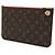 Pochette Neverfull Monogram Louis Vuitton Rosso - vista 2