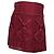 Falda Andy burdeos de Isabel Marant Roja - vista 2