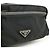 Pochette en Jacquard Nylon avec Logo Prada Noir - vue 9