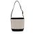 Borsa a secchiello piccola Gucci 73 in pelle Toile Gucci Nero - vista 3
