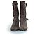 Botas de biker Free Lance en ante gris - vista 5