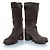 Botas de biker Free Lance en ante gris - vista 6