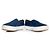 Céline Sneaker slip-on in satin Celine Blu - vista 5