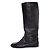 Botas de montar de cuero marrón Burberry Castaño - vista 2