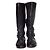 Botas de montar de cuero marrón Burberry Castaño - vista 4