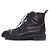 Stivali da biker con lacci e zip Giuseppe Zanotti Marrone - vista 2