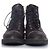 Stivali da biker con lacci e zip Giuseppe Zanotti Marrone - vista 3
