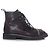 Stivali da biker con lacci e zip Giuseppe Zanotti Marrone - vista 4