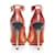 Lanvin Metallic python ankle strap pumps Golden  - view 4