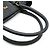 Borsa in pelle 2 in 1 Prada 1BA239 Nero - vista 5