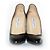 Tacchi stampati in croco Jimmy Choo neri Nero - vista 3