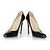 Tacchi stampati in croco Jimmy Choo neri Nero - vista 6
