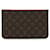Pochette Neverfull Monogram Louis Vuitton Rosso