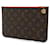 Pochette Neverfull Monogram Louis Vuitton Rosso - vista 2