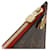 Pochette Neverfull Monogram Louis Vuitton Rosso - vista 4