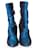 Halbstiefel aus Pythonleder Giuseppe Zanotti Blau  - Ansicht 5