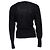 Schwarzer Kaschmirpullover von Sonia Rykiel mit Schleife. - Ansicht 2