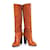 Botas de cuero marrón Dsquared2. Castaño - vista 4
