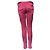 Jeans biker rosa Balmain com gradiente de cor. - vista 2