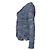 Maje Strick-Cardigan mit Fransen und Lurex. Blau - Ansicht 3