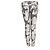 Jeans biker grigi Balmain con macchie di candeggio. Grigio - vista 2