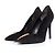 Décolleté in suede nero Stella Luna